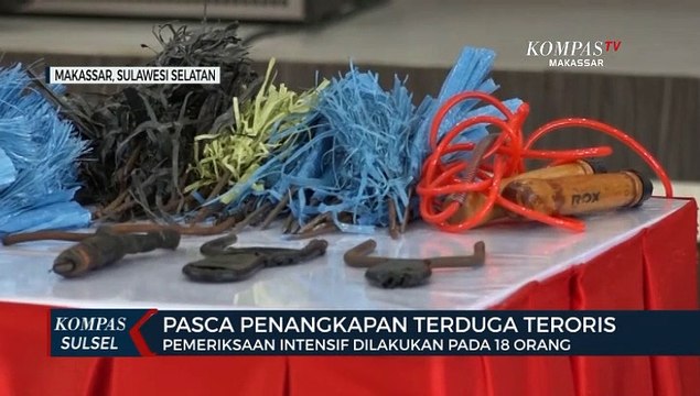 Pasca Penangkapan Terduga Teroris, 18 Orang Diperiksa Intensif