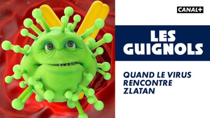 Quand le virus rencontre Zlatan - Les Guignols - CANAL+
