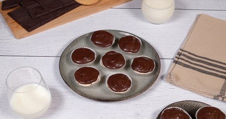 Vous allez devenir accro à ces mini cheesecake peanut butter chocolat