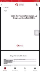 SERVE FİLM PRODÜKSİYON EĞLENCE A.Ş. Den Birleşme ve Ünvan Değişikliği kararı!! #SERVE