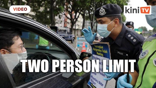 MCO_ Only two people allowed in a single vehicle for recreation, shopping