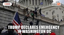 Trump declares emergency in Washington DC ahead of Biden inauguration