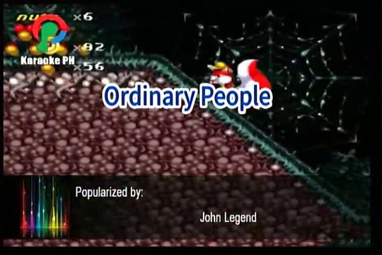 John Legend Ordinary People Karaoke