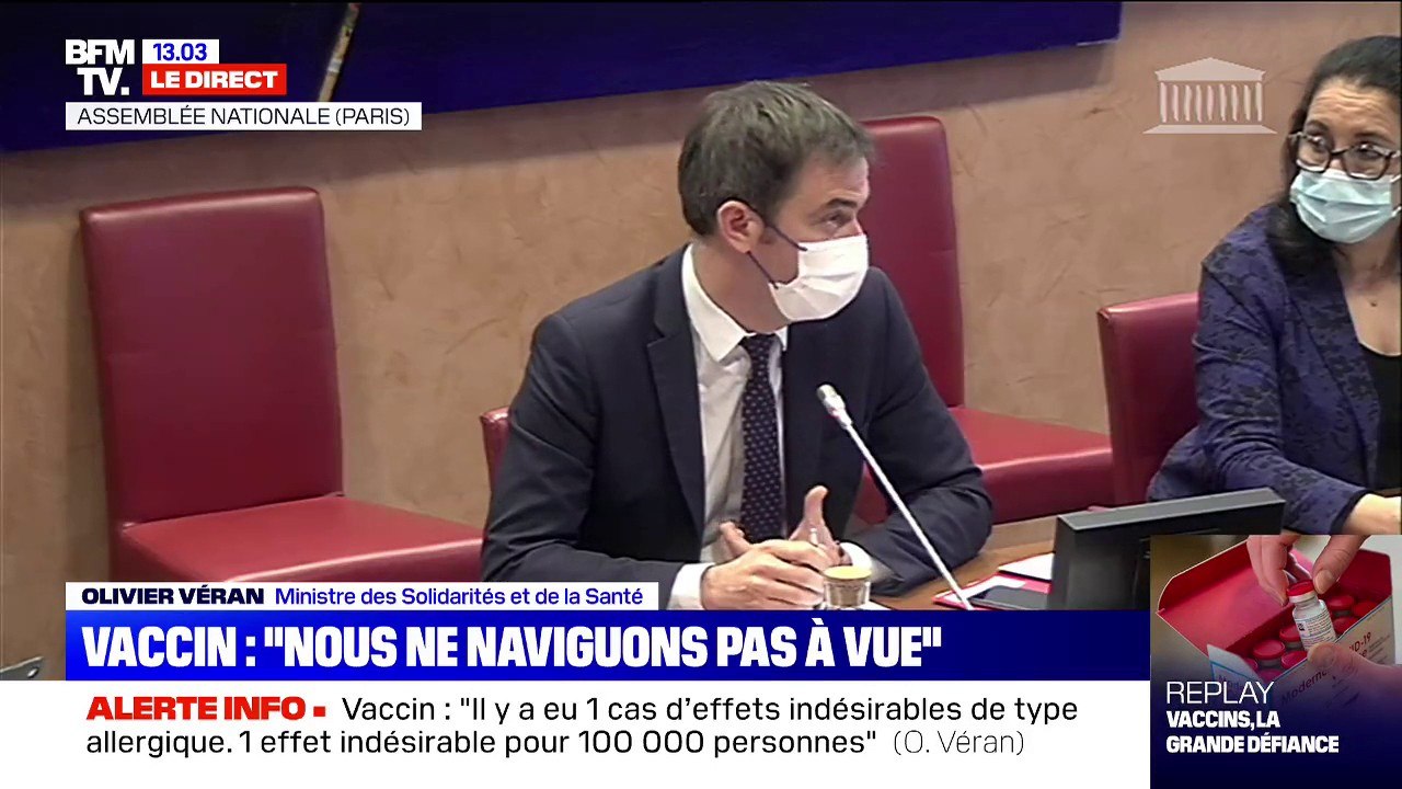 Olivier Véran: "Nous allons ouvrir la vaccination aux Français de moins de 75 ans qui souffrent de maladies les exposant à des formes graves"