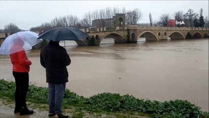 Tunca Nehri için 'sarı alarm'