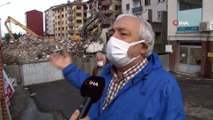 Rize'de kentsel dönüşüm çalışmaları kapsamında yıkımlar sürüyor