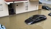 Buildings damaged as floodwaters sweep through Kosovo