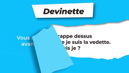 Devinette : Aïe