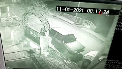 Evin demir kapısından atlayarak gidişi kameraya yansıyan yaşlı adam dağlık alanda bulundu