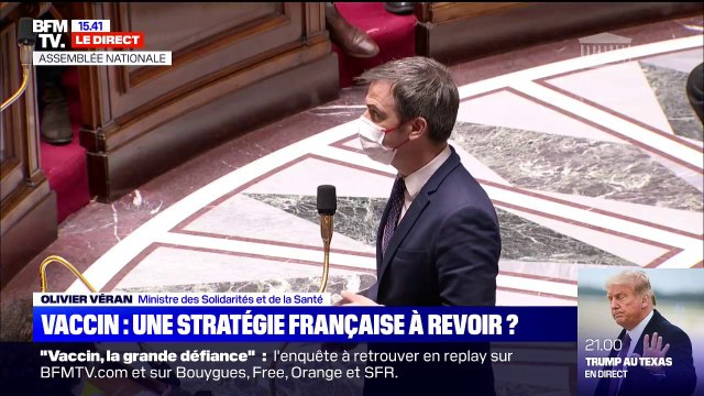 Interrogé par François Ruffin, Olivier Véran confesse avoir fait appel à des compétences publiques et privées pour mettre en place une stratégie vaccinale
