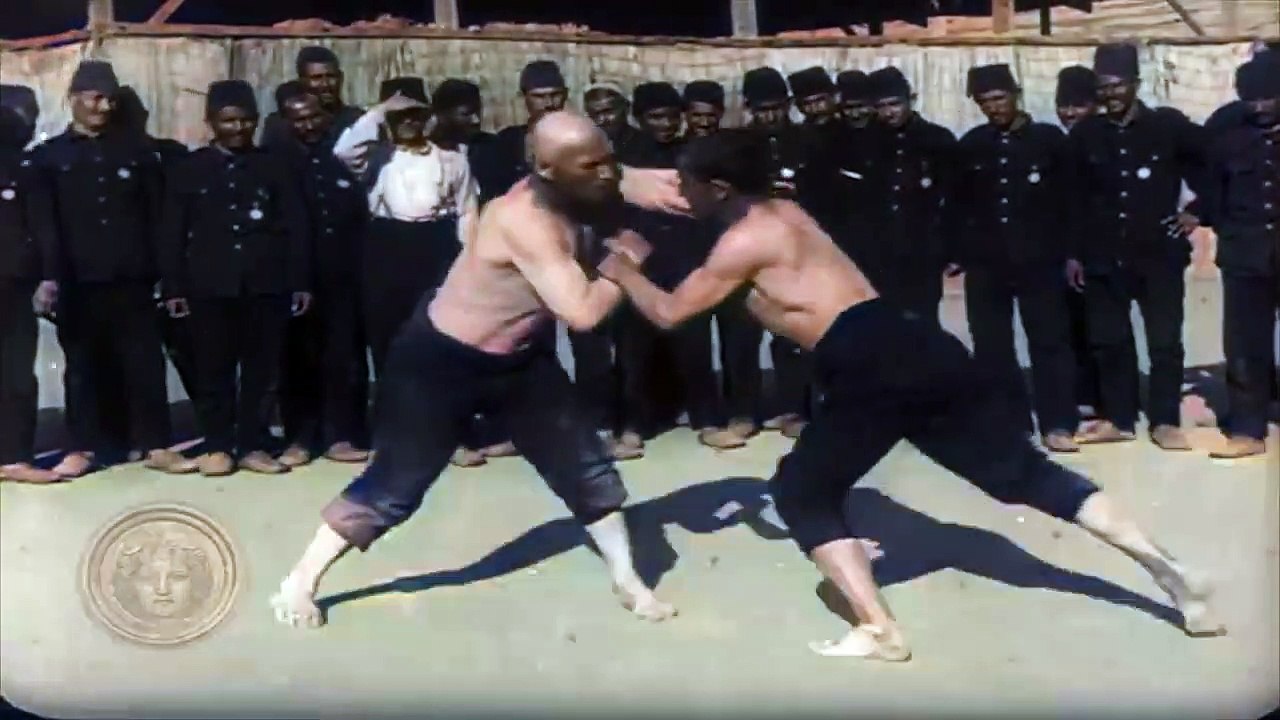 Wrestling in Egypt (1917)