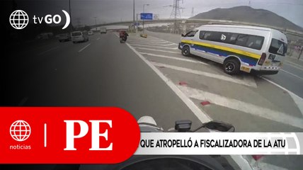 下载视频: Liberan a chofer que atropelló a fiscalizadora de la ATU | Primera Edición