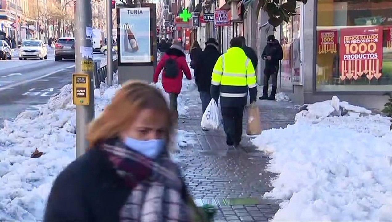 Aumentan las caídas tras 'Filomena' y los expertos advierten de sus riesgos