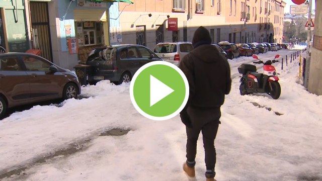 Aumentan las caídas tras 'Filomena' y los expertos advierten de sus riesgos