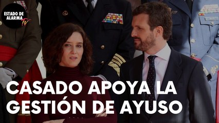 CASADO: "AYUSO ha tenido una gestión de esta CRISIS MUY ACERTADA"