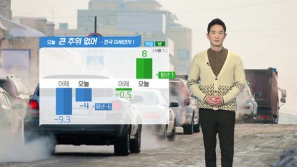 [날씨] 오늘 큰 추위 없지만 미세먼지 ↑...동해안 건조경보 속 강풍 / YTN