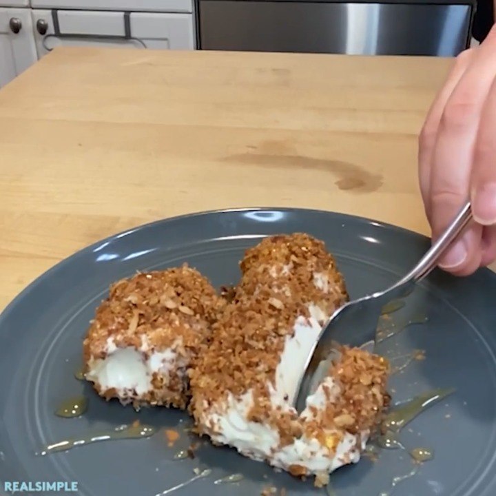 Panko Fried Ice Cream