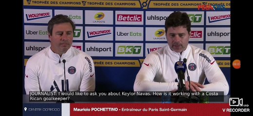 Mauricio Pochettino llena de elogios a Keylor Navas