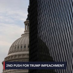 Скачать видео: House Democrats accuse Trump of inciting insurrection in 2nd impeachment push