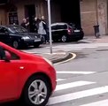 Un joven saca un ojo a un hombre en una discusión de tráfico en Asturias