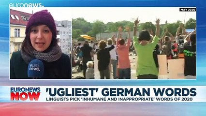 Which two German words were judged the ugliest of 2020?