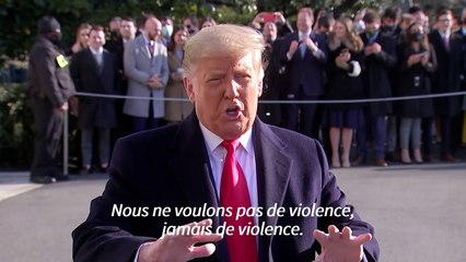 Trump juge la procédure d'"impeachment" le visant "totalement ridicule"
