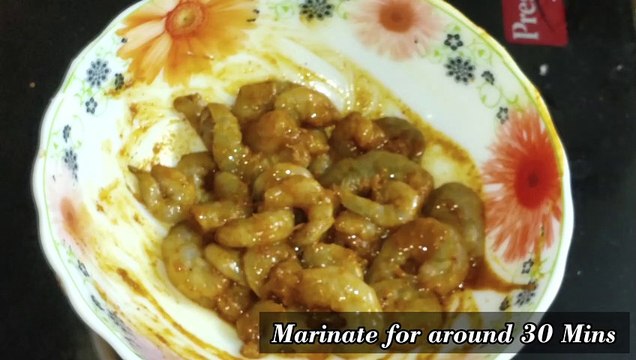 Prawns Masala Fry/Prawns Fry/Prawns Recipe/Prawns Masala/Shrimp Fry/Prawns Fry Recipe/Shrimp Masala/இறால் மசாலா வருவல்/प्रॉन मसाला फ्राई/Prawns Recipe with English Subtitle