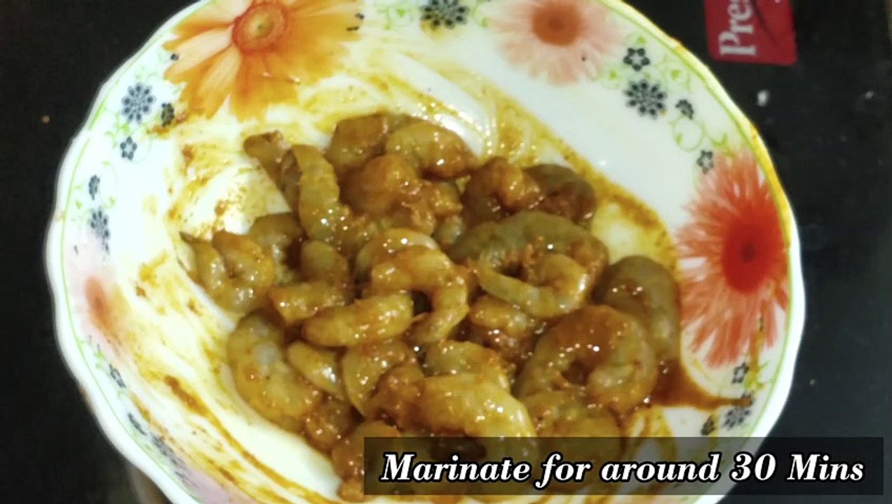 Prawns Masala Fry/Prawns Fry/Prawns Recipe/Prawns Masala/Shrimp Fry/Prawns Fry Recipe/Shrimp Masala/இறால் மசாலா வருவல்/प्रॉन मसाला फ्राई/Prawns Recipe with English Subtitle
