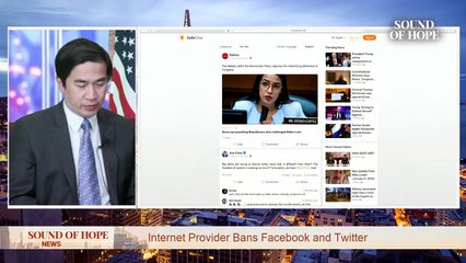 Internet Provider Bans Facebook and Twitter