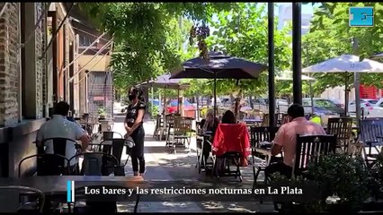 Los bares y las restricciones nocturnas en La Plata