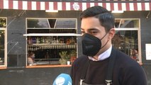 Camarero critica el cierre al sector de la hostelería en Murcia