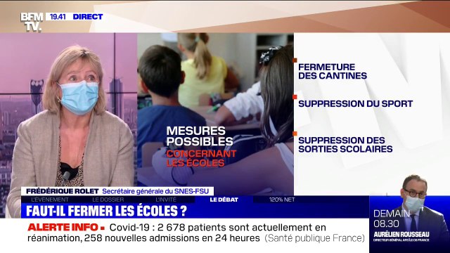 Frédérique Rolet (SNES-FSU): On constate les dégâts produits par l'enseignement à distance