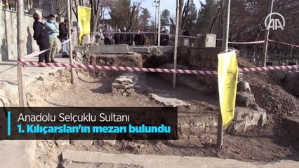 Diyarbakır'da Anadolu Selçuklu Sultanı I. Kılıçarslan'ın mezarı bulundu