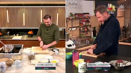 Eric Antoine dans l'émission "Tous en cuisine", sur M6.