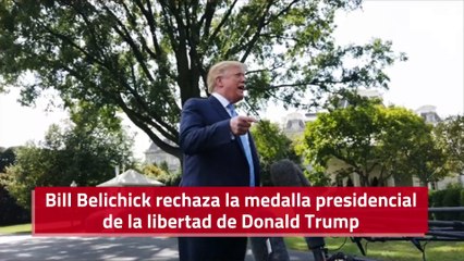 Bill Belichick rechaza la medalla presidencial de la libertad de Donald Trump