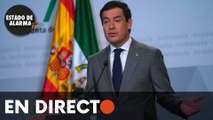 EN DIRECTO​ | Juanma Moreno anuncia las nuevas medidas en Andalucía