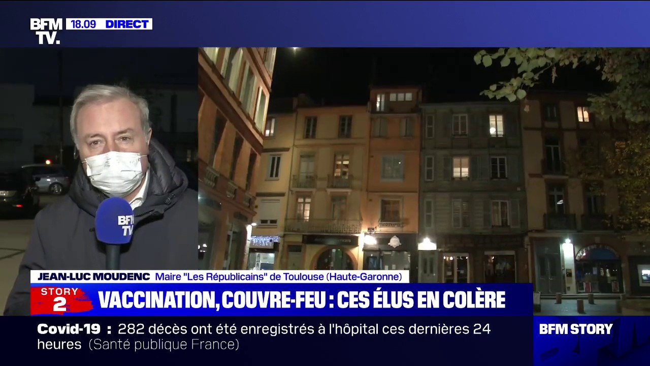 Couvre-feu à 18h: Jean-Luc Moudenc craint "des phénomènes d'agglutinement entre 17h et 18h"