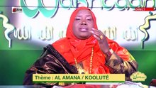 Wakhtann du 18 Décembre 2020 avec Saida Fatou Bintou Diop