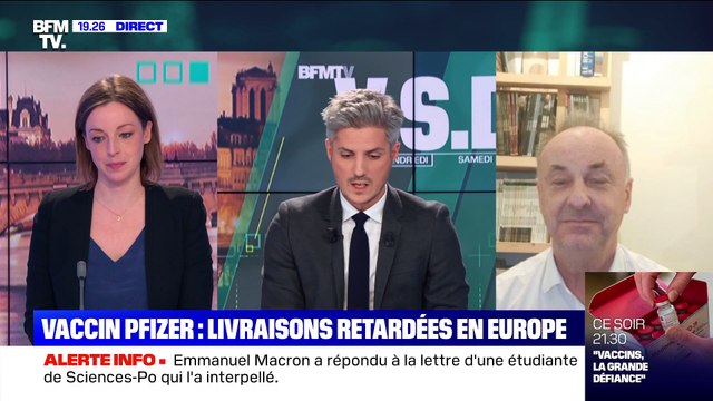 Vaccin Pfizer: Livraison retardée en Europe - 15/01