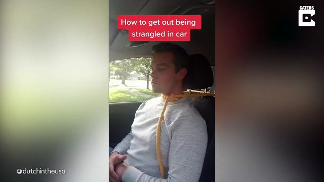 Cet homme vous montre comment survivre et échapper à toutes sortes de situations compliquées