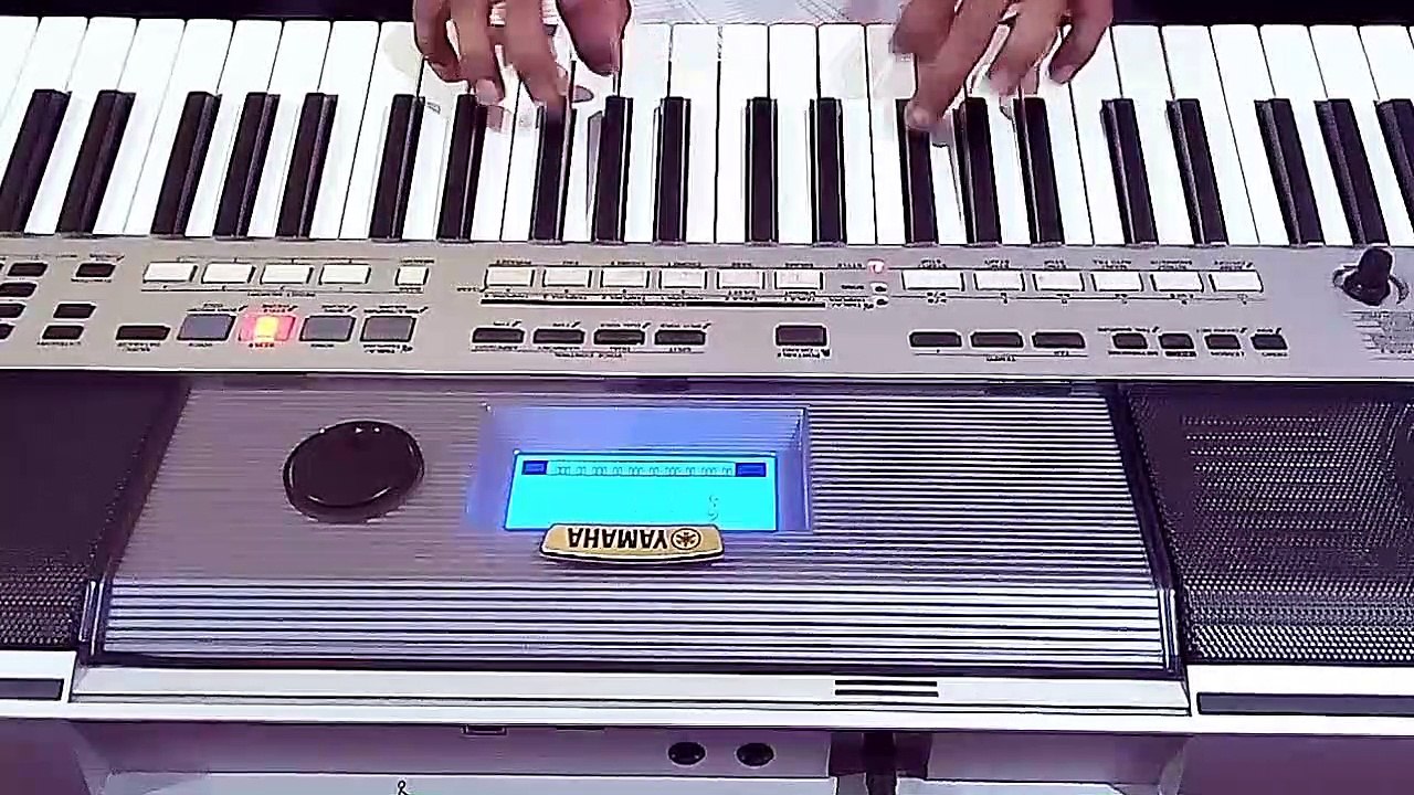 Pratham Tula Vandito Krupala on keyboard