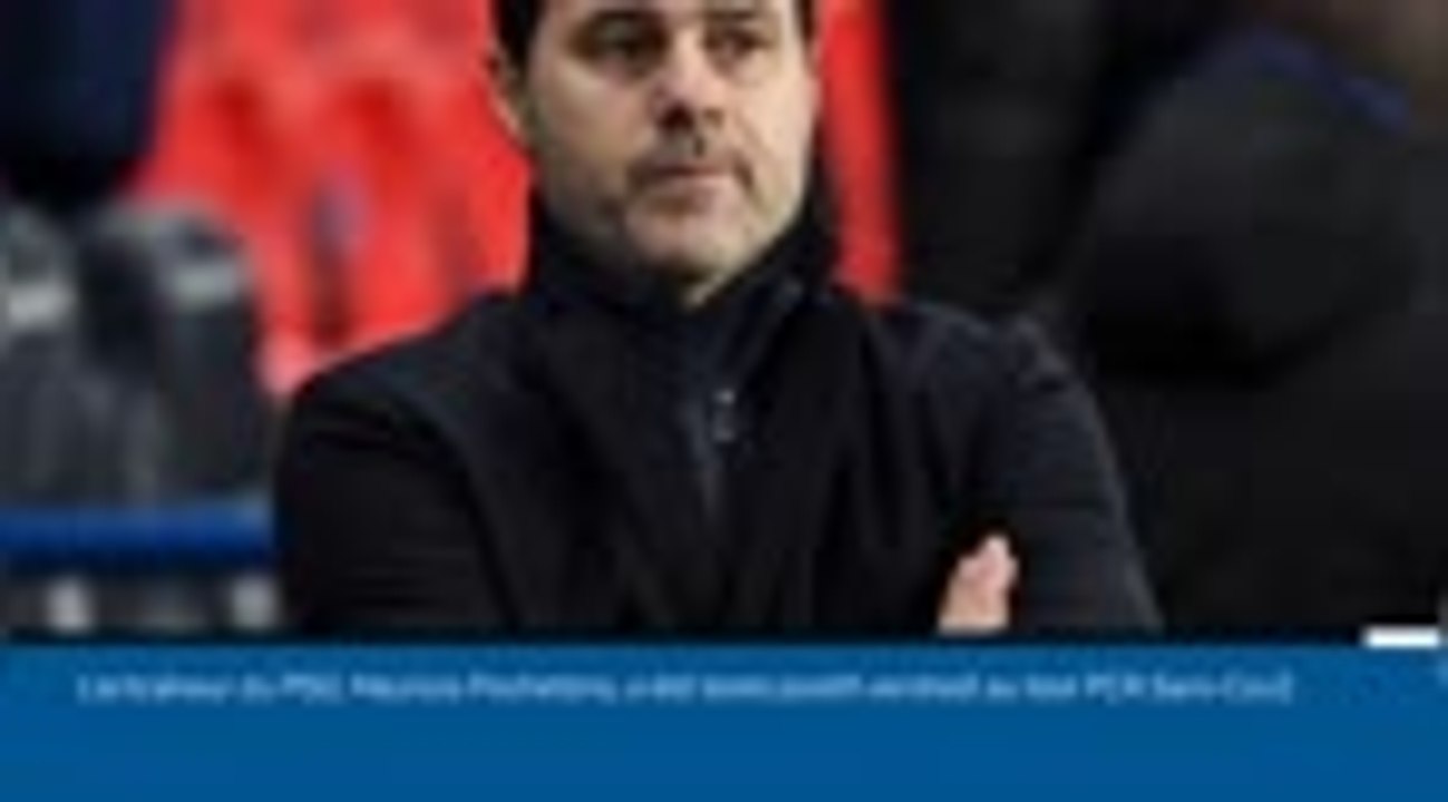 PSG - Mauricio Pochettino testé positif à la Covid-19