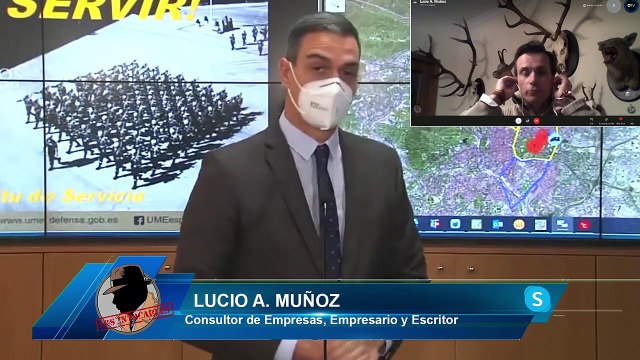 LUCIO MUÑOZ: Iglesias y Sánchez están saqueando nuestros bolsillos para mantener sus chiringuitos