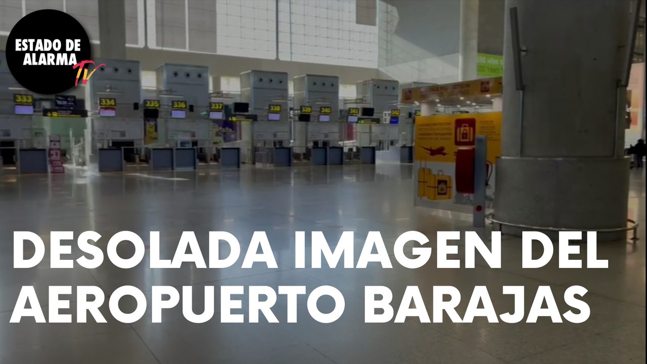 RUINA: El AEROPUERTO DE BARAJAS VACÍO