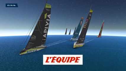 La cartographie du vendredi 15 janvier - Voile - Vendée Globe