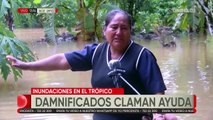 Más de mil familias son afectadas por las lluvias en el Trópico de Cochabamba