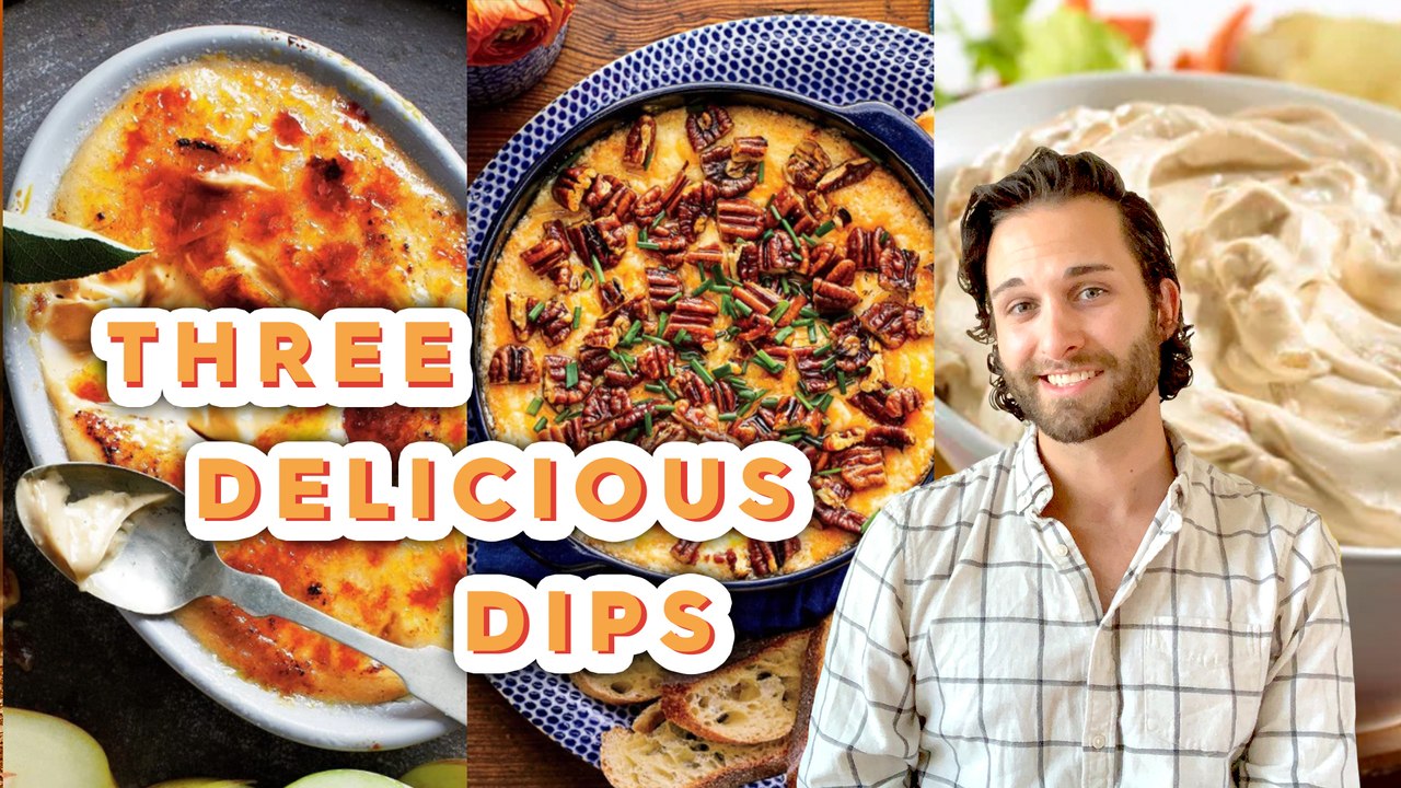 Tips From The Test Kitchen - Three Delicious Dips