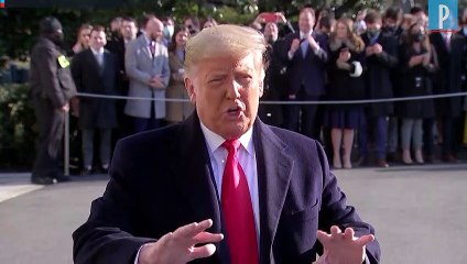 Trump juge la procédure d'"impeachment" le visant "totalement ridicule"