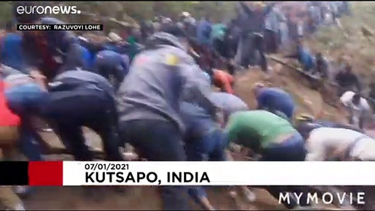 Hau-Ruck – da stand der Laster wieder auf der Straße