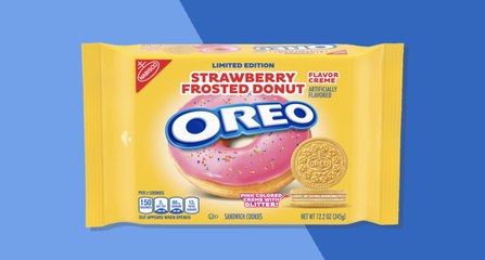Oreo Introduces a Strawberry Frosted Donut Flavor
